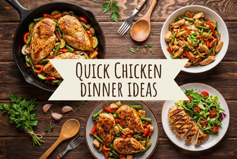 15 Quick Chicken Dinner Ideas for Busy Families