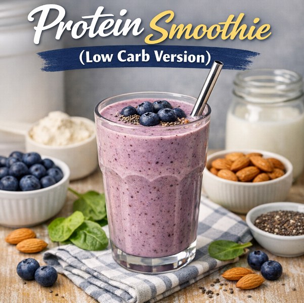 Protein Smoothie (Low Carb Version)