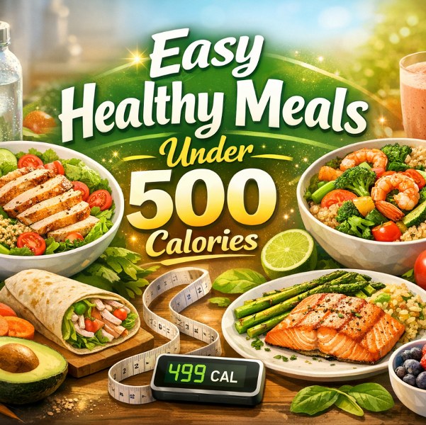 Healthy Meals Under 500 Calories
