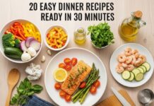 20 Easy Dinner Recipes Ready in 30 Minutes Easy dinner recipes