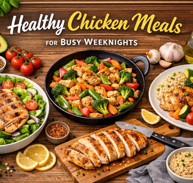Healthy Chicken Meals for Busy Weeknights