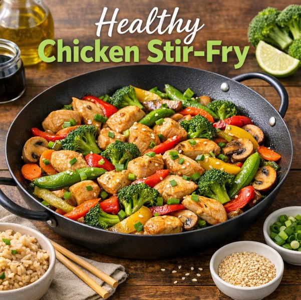 Healthy Chicken Stir-Fry