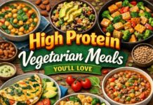 7 High Protein Vegetarian Meals You’ll Love High Protein Vegetarian Meals