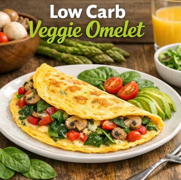 Low Carb Veggie Omelet