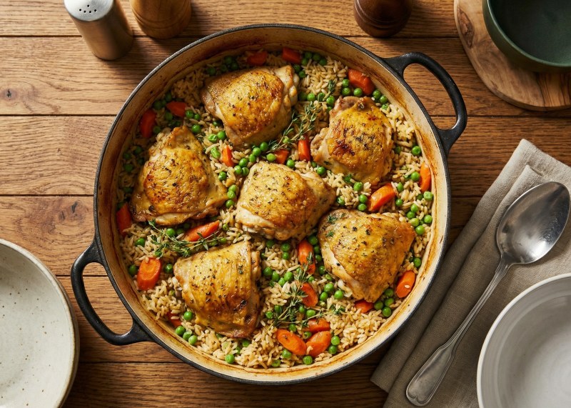 Pot Chicken and Rice
