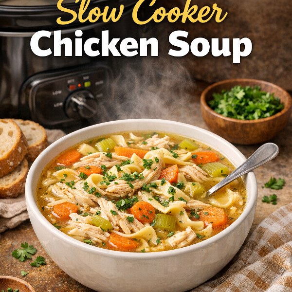 Slow Cooker Chicken Soup