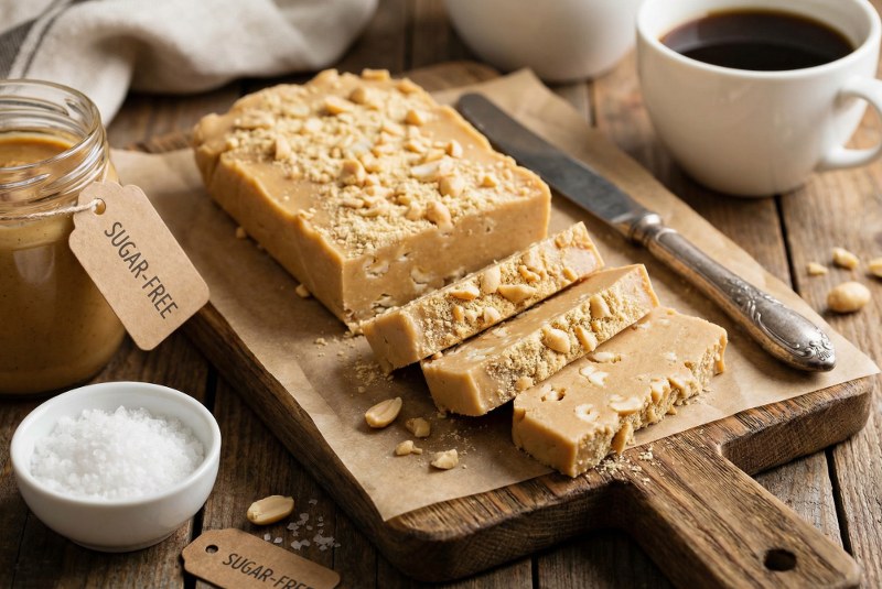 Sugar-Free Peanut Butter Fudge