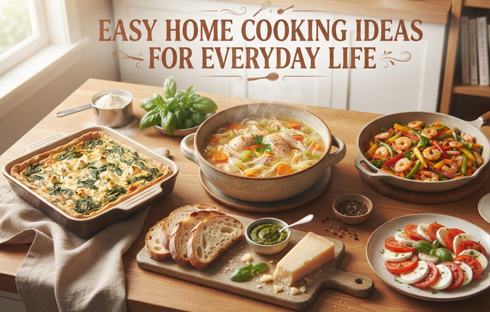 Easy Home Cooking Ideas for Everyday Life