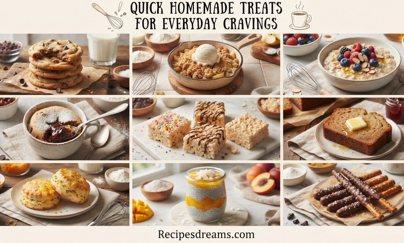 Quick Homemade Treats for Everyday Cravings