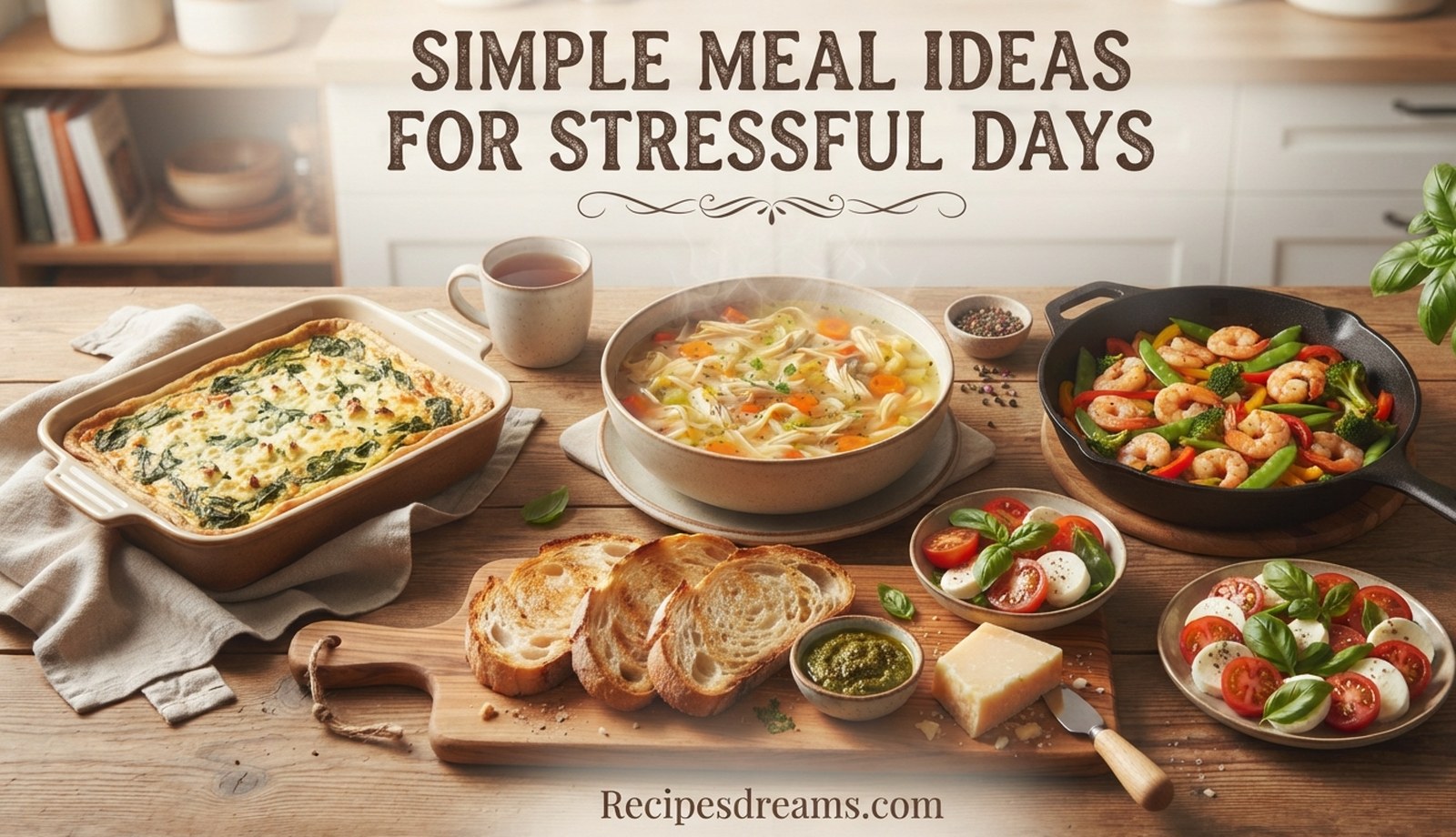 Simple Meal Ideas for Stressful Days