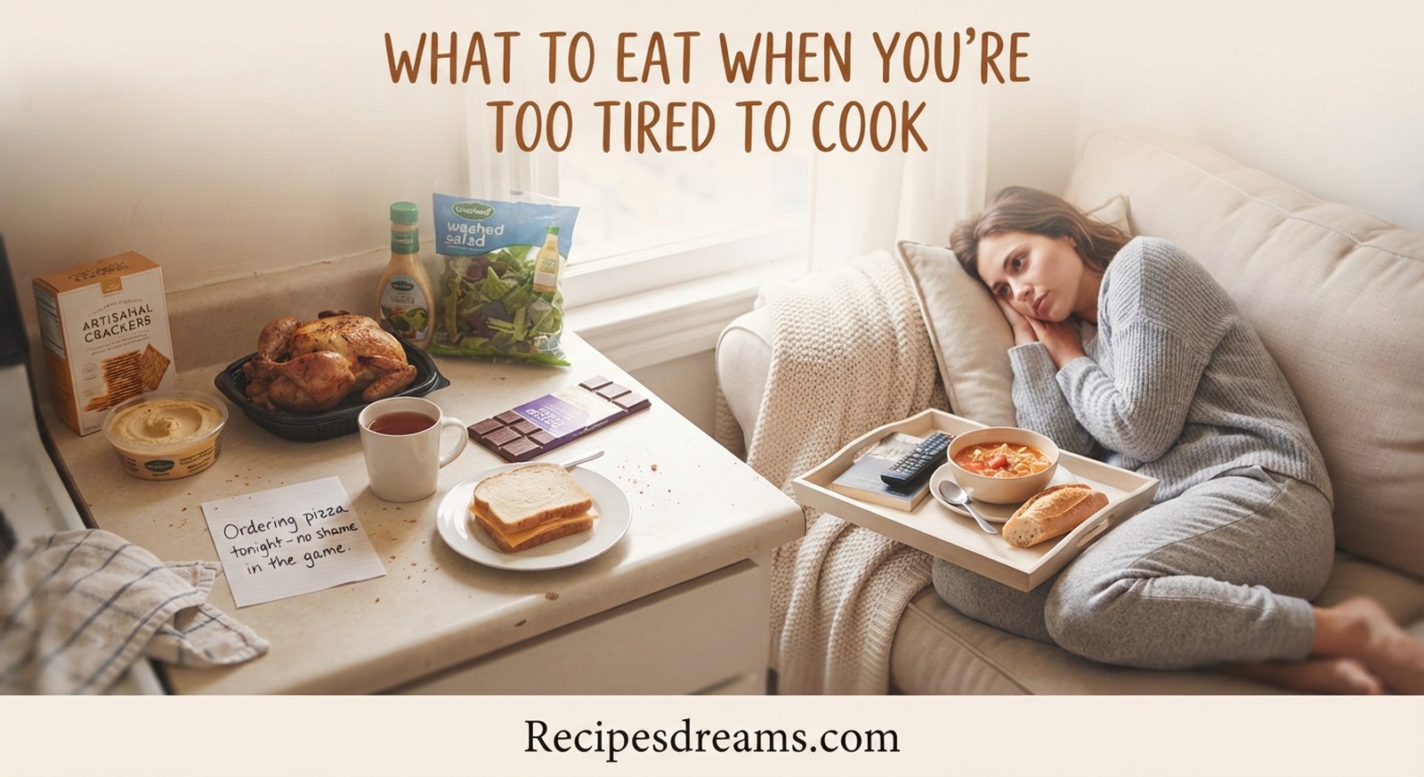 What to Eat When You’re Too Tired to Cook